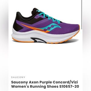 Saucony Axon Purple Concord/Vizi Women's Running Shoes S10657-20